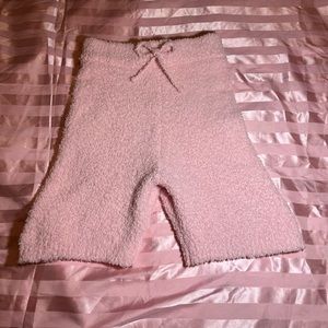 💗baby pink meshki biker shorts💗